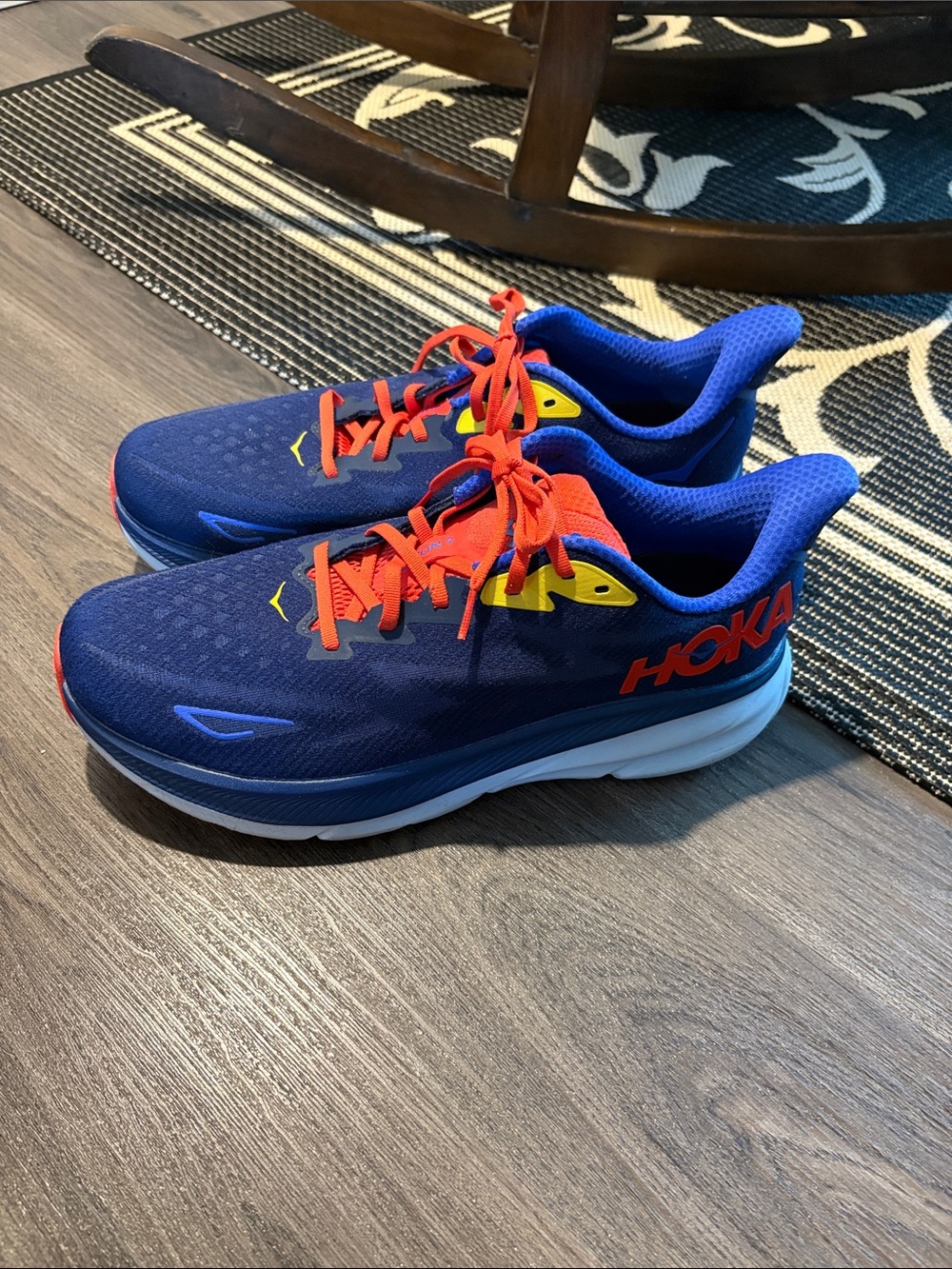 EUC Hoka Clifton 9 Athletic Shoes - Men’s Size 12 2E (Wide)
